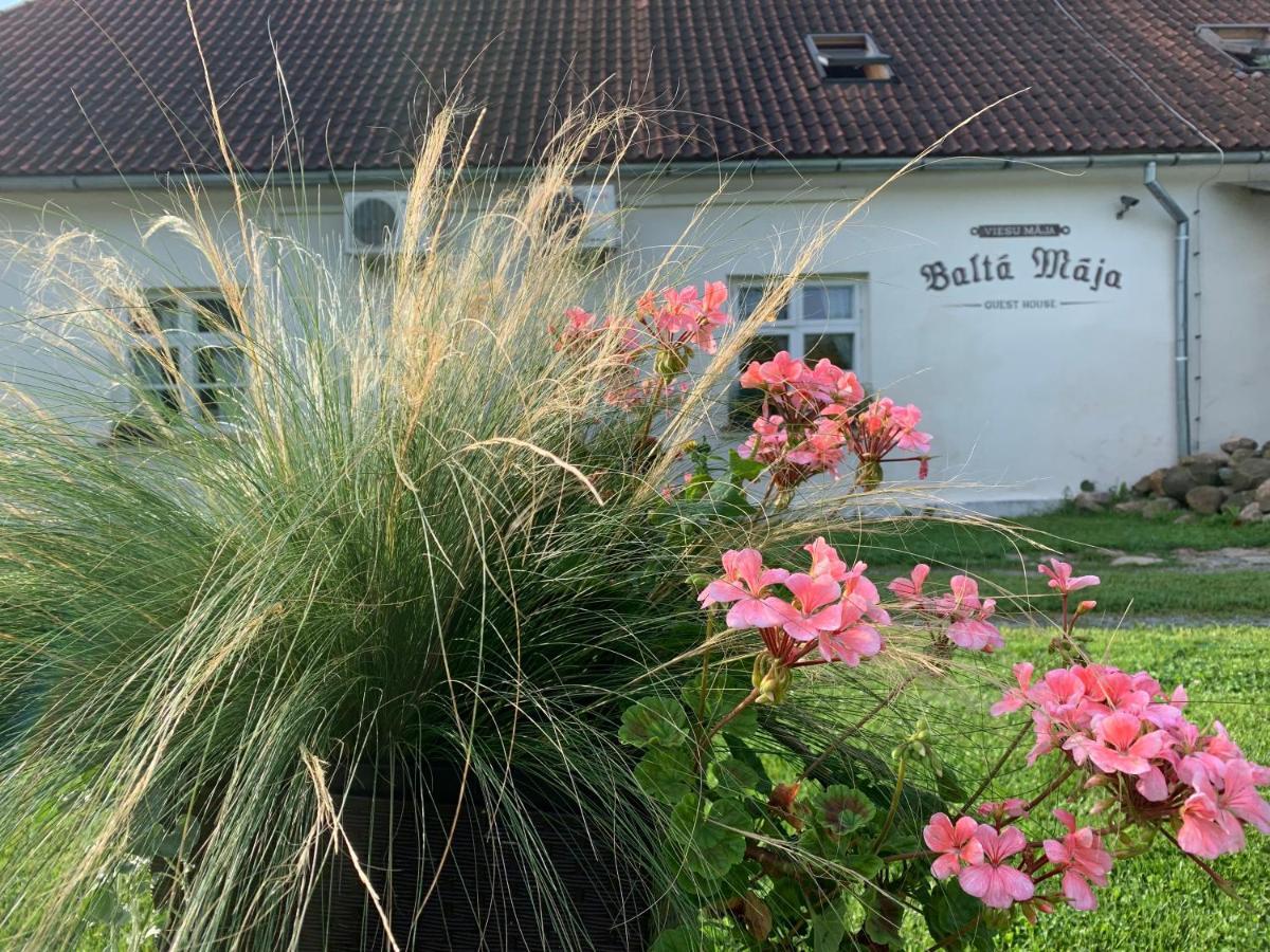 Hotel Balta Maja Pilsrundāle Exterior foto